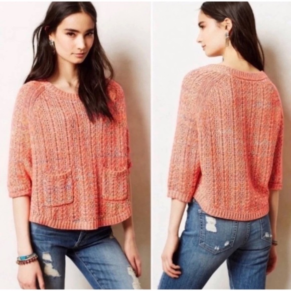 Anthropologie Moth : marled swing sweater - Picture 8 of 15